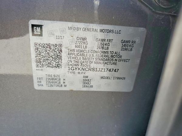 2018 CADILLAC XT5
