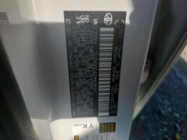 2023 TOYOTA PRIUS