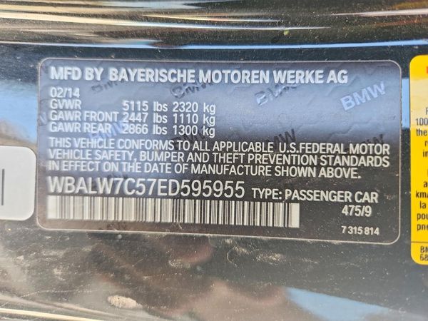 2014 BMW 640