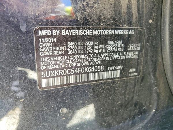 2015 BMW X5