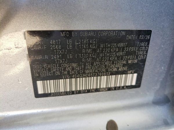 2026 SUBARU CROSSTREK Premium — VINS
