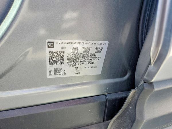 2023 CHEVROLET EQUINOX LT (2FL)