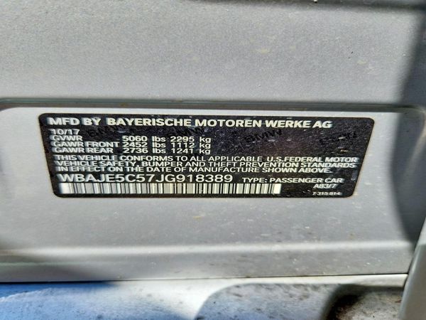 2018 BMW 540