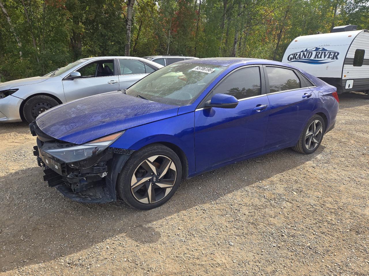 2022 HYUNDAI ELANTRA SEL w/ Premium Pkg — Front 3/4
