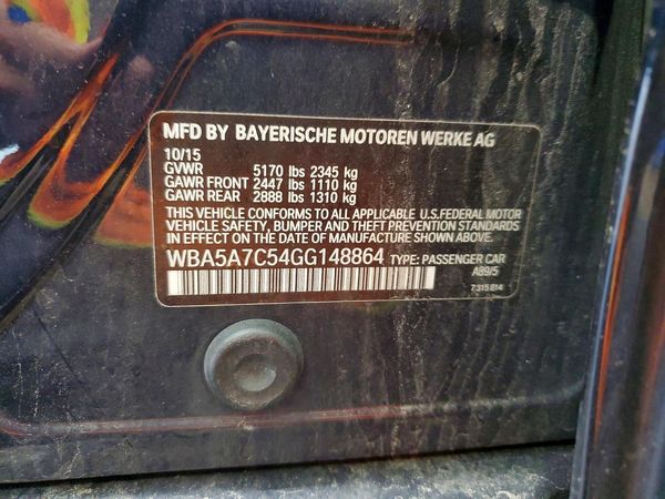 2016 BMW 528