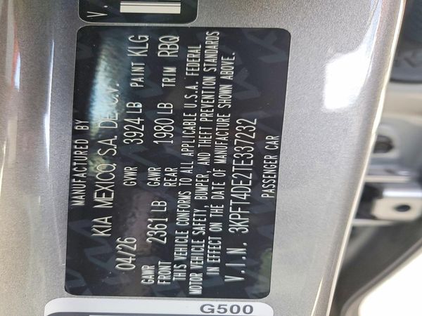2026 KIA K4