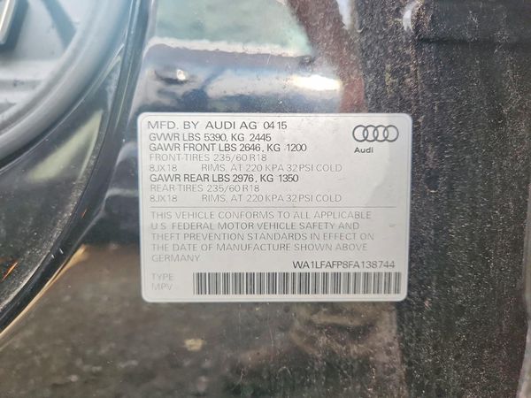 2015 AUDI Q5 Premium Plus