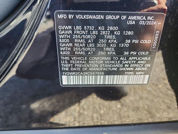 2024 VOLKSWAGEN ATLAS