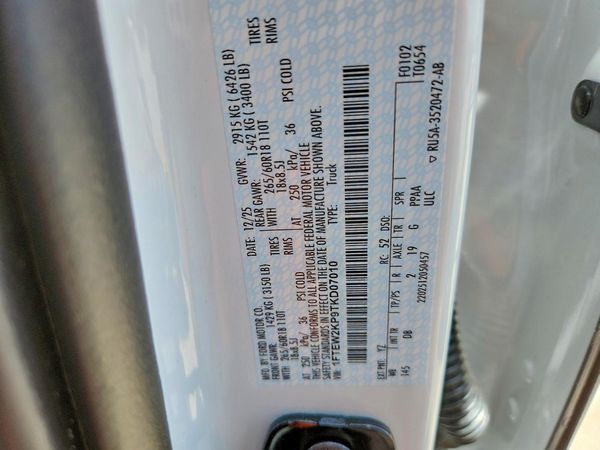 2026 FORD F150 STX