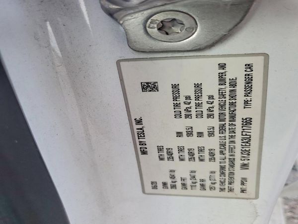 2020 TESLA MODEL 3