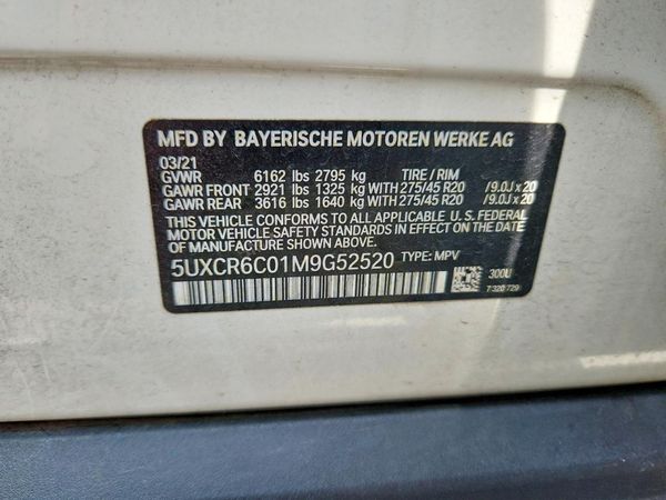 2021 BMW X5