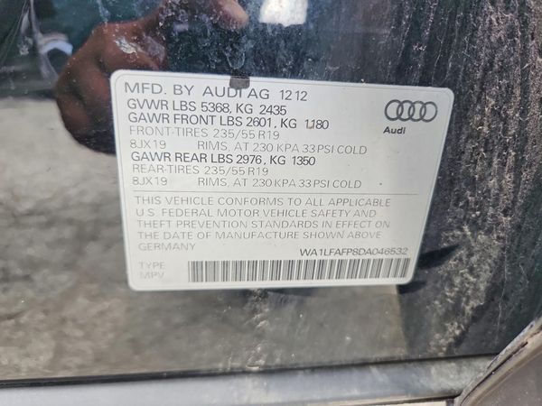 2013 AUDI Q5 Premium Plus