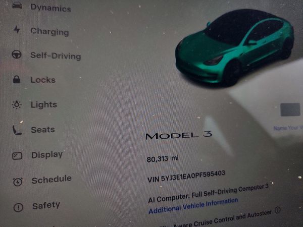 2023 TESLA MODEL 3 — ODOM