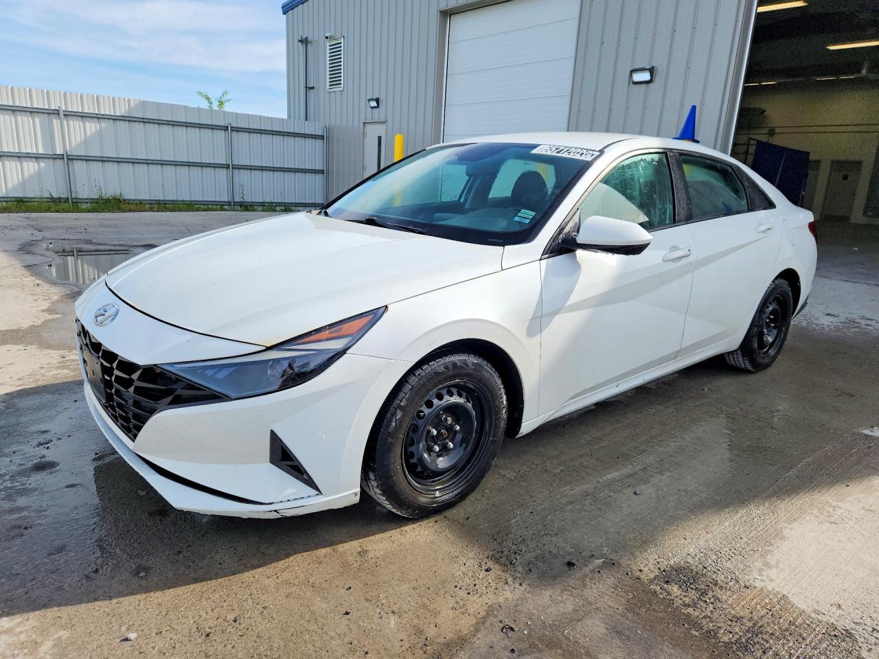 2021 HYUNDAI ELANTRA Blue