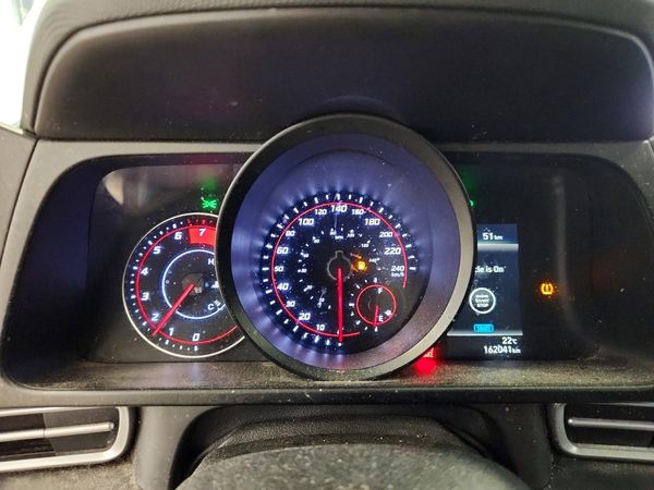 2021 HYUNDAI ELANTRA Blue
