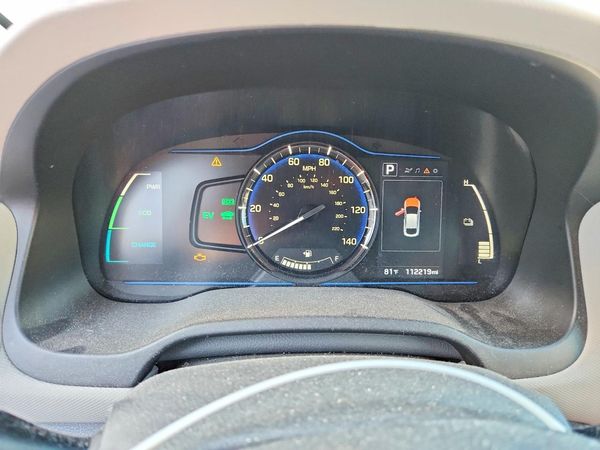 2017 HYUNDAI IONIQ HEV Blue