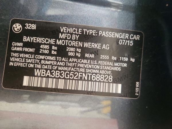 2015 BMW 328 xDrive SA