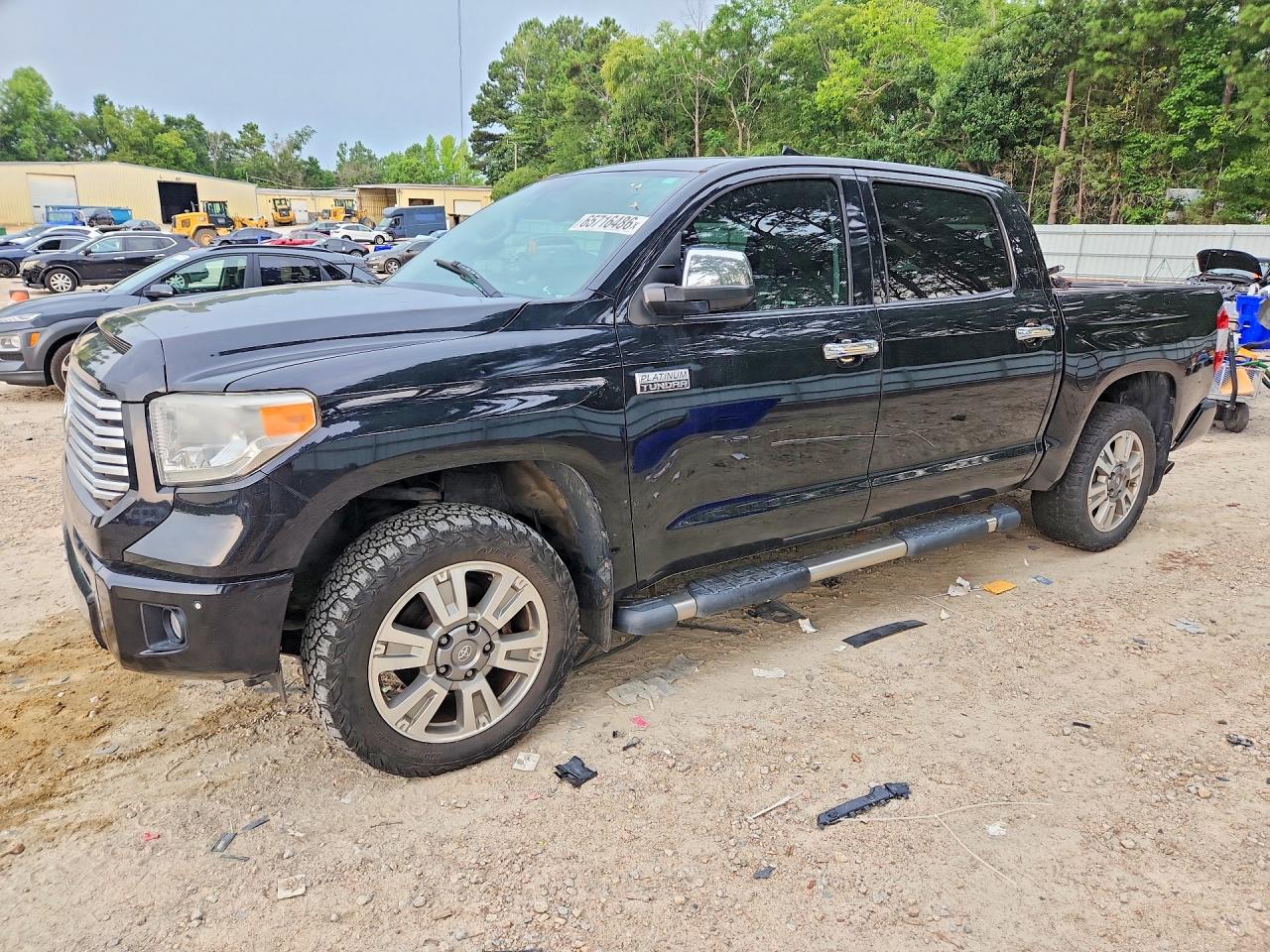 2017 TOYOTA TUNDRA Platinum/1794 — Front 3/4