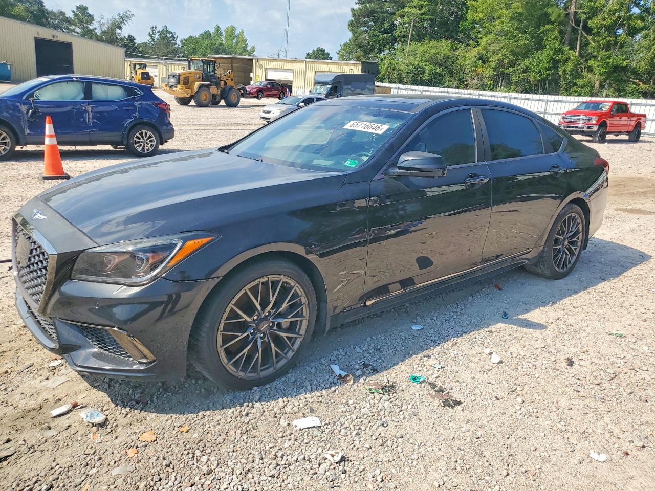 2018 GENESIS G80 — Front 3/4