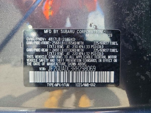 2024 SUBARU CROSSTREK