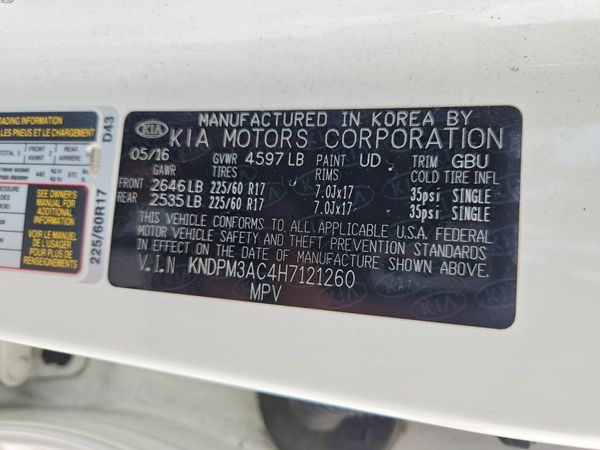 2017 KIA SPORTAGE