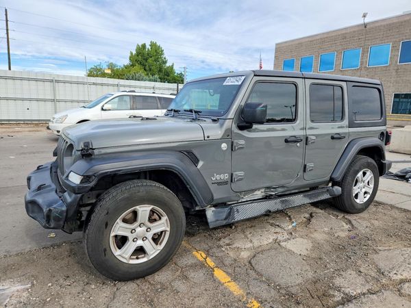 2021 JEEP WRANGLER UNLIMITED — Front 3/4