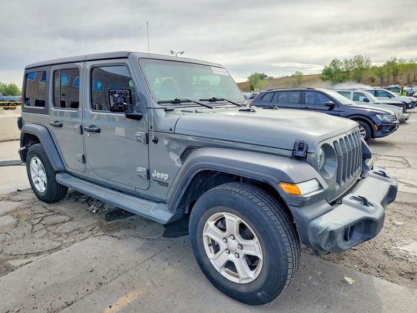 2021 JEEP WRANGLER UNLIMITED — Passenger 3/4