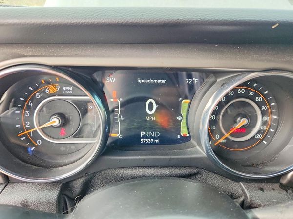 2021 JEEP WRANGLER UNLIMITED — ODOM