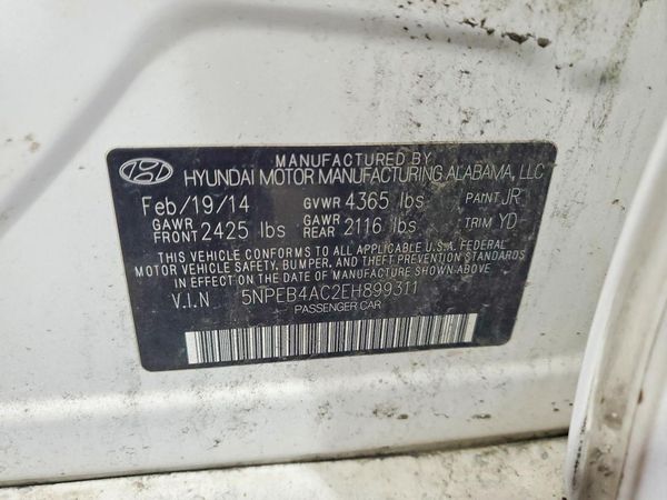 2014 HYUNDAI SONATA GLS/ GLS Popular