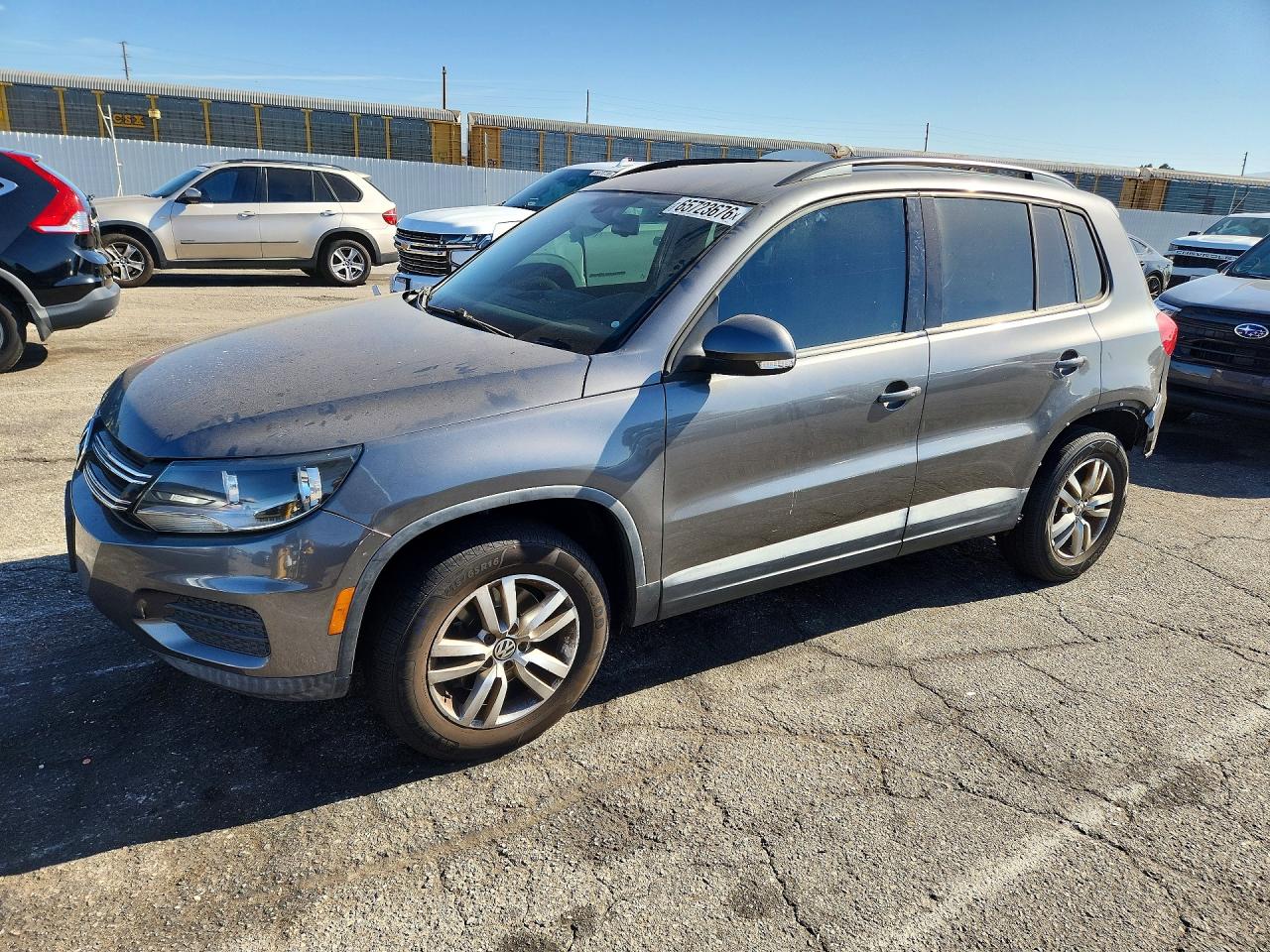 2017 VOLKSWAGEN TIGUAN S, Limited — Front 3/4