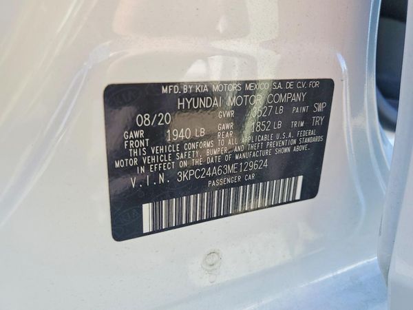 2021 HYUNDAI ACCENT SE & SEL