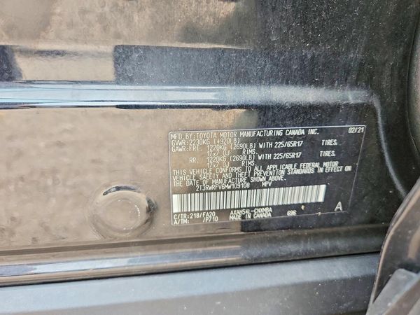 2021 TOYOTA RAV4 XLE HV