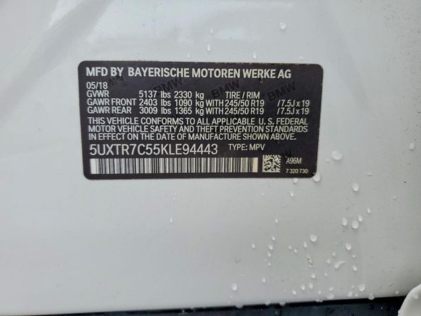 2019 BMW X3