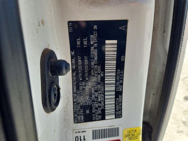 2015 TOYOTA SIENNA