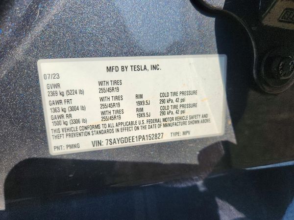2023 TESLA MODEL Y