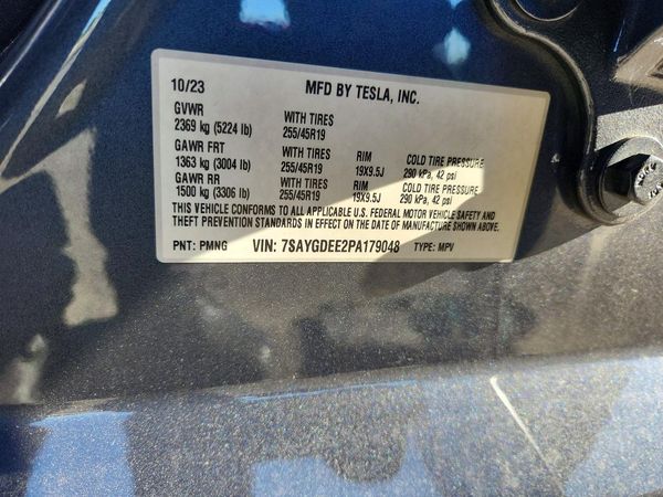 2023 TESLA MODEL Y