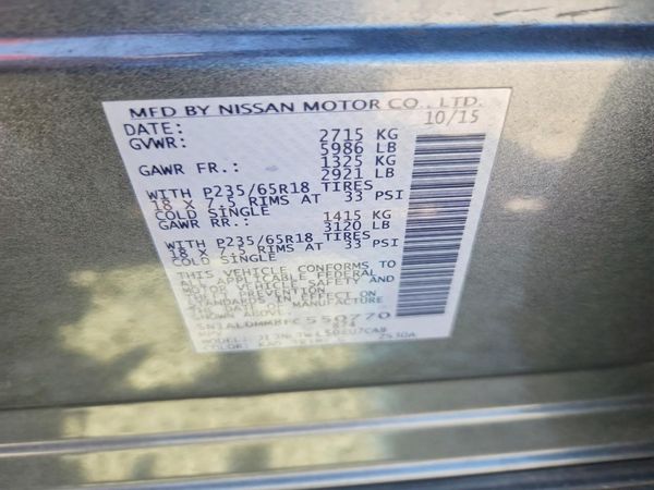 2015 INFINITI QX60