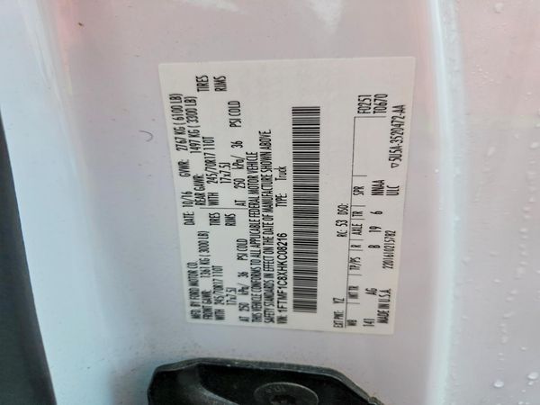 2017 FORD F150 Regular Cab