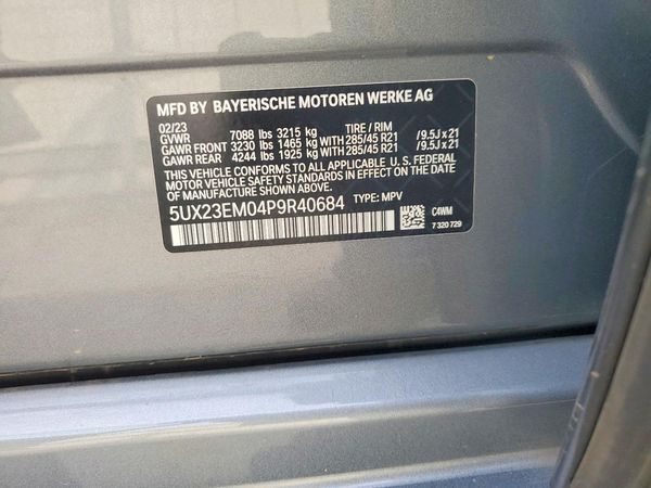 2023 BMW X7 xDrive40i