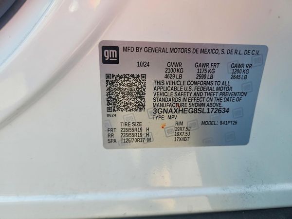 2025 CHEVROLET EQUINOX