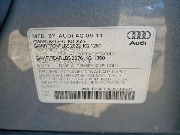 2012 AUDI Q5 Premium Plus