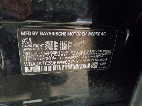 2019 BMW 530 xDrive