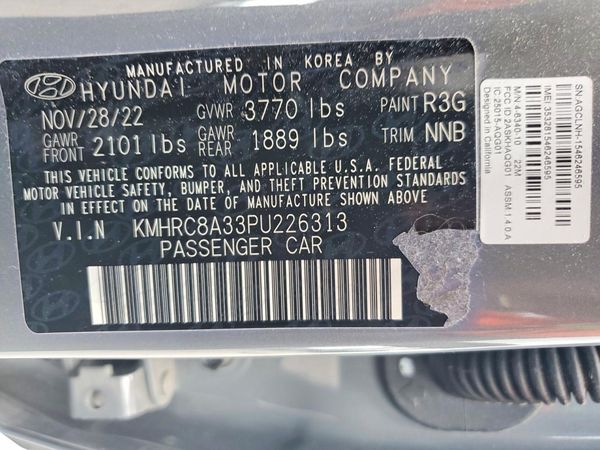 2023 HYUNDAI VENUE SEL, Limited