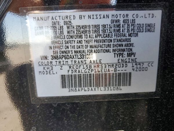 2026 NISSAN KICKS