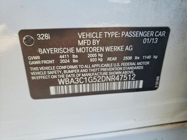 2013 BMW 328 SA