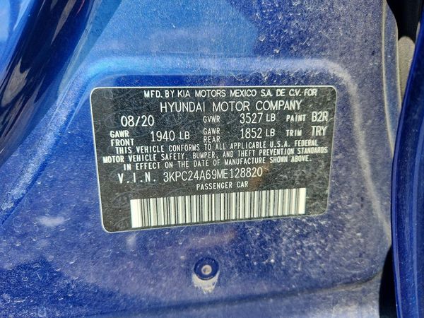 2021 HYUNDAI ACCENT SE & SEL