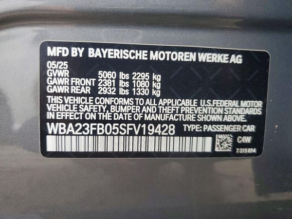 2025 BMW 430I