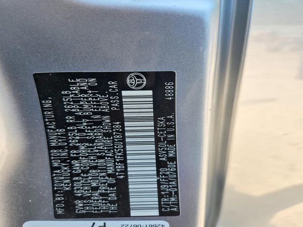 2016 TOYOTA CAMRY