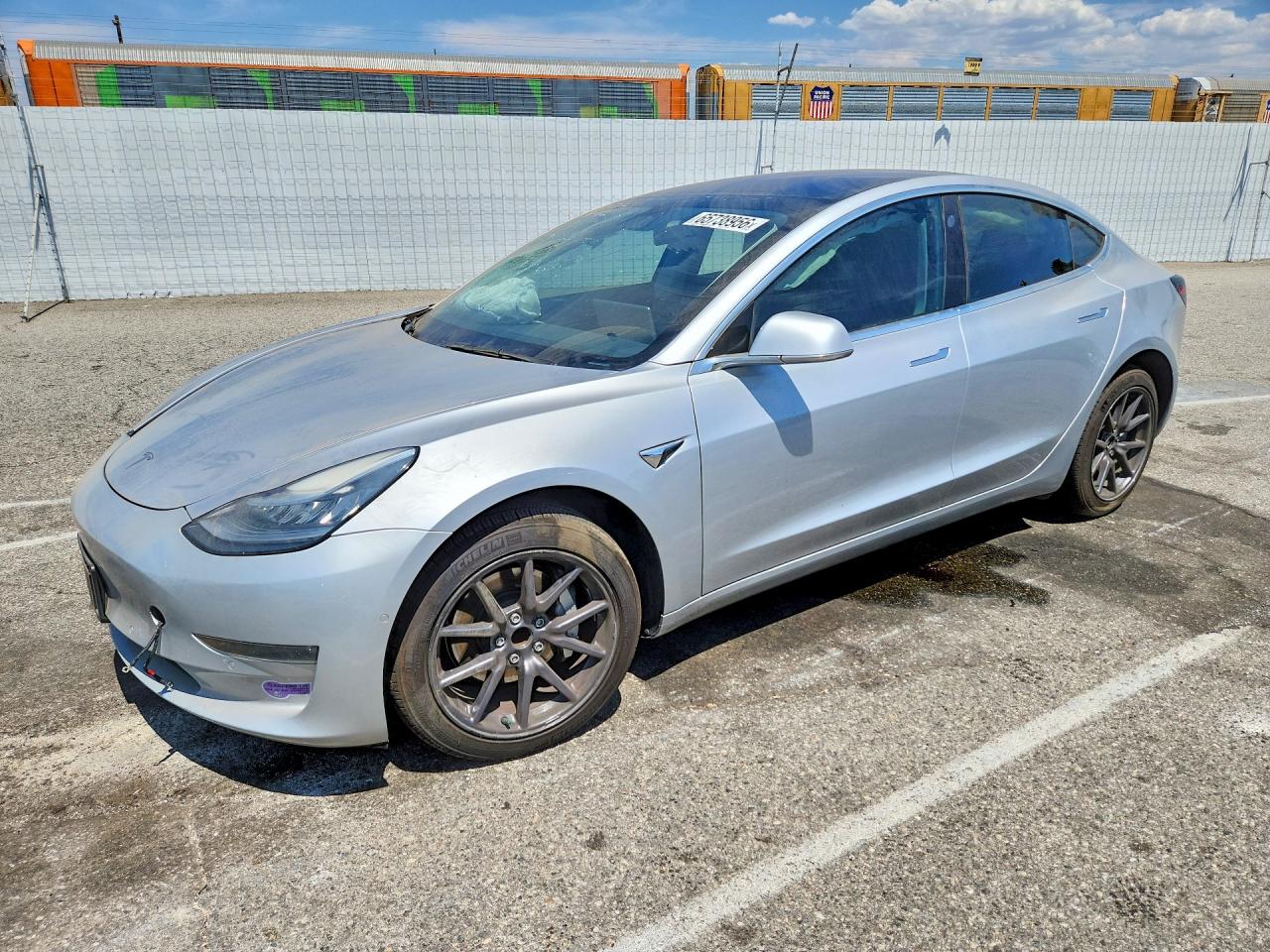 2018 TESLA MODEL 3 — Front 3/4