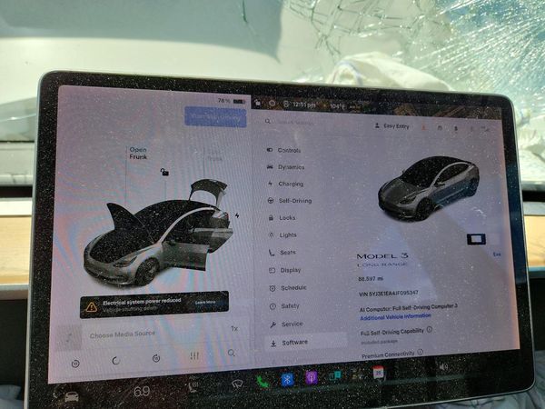 2018 TESLA MODEL 3 — ODOM